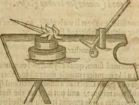 An illustration from The mysteryes of nature and art : conteined in foure severall tretises, the first of water workes, the second of fyer workes, the third of drawing, colouring, painting, and engrauing, the fourth of divers experiments, as wel serviceable as delightful (1634)