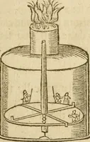 An illustration from The mysteryes of nature and art : conteined in foure severall tretises, the first of water workes, the second of fyer workes, the third of drawing, colouring, painting, and engrauing, the fourth of divers experiments, as wel serviceable as delightful (1634)