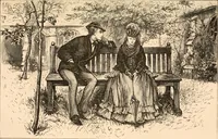 An illustration from The mystery of Edwin Drood (1870)