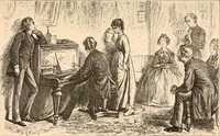 An illustration from The mystery of Edwin Drood (1870)