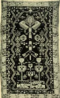 An illustration from The mystery of the oriental rug; the mystery of the rug, the prayer rug, some advice to purchasers of oriental rugs (1914)