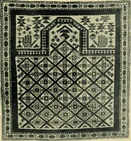 An illustration from The mystery of the oriental rug; the mystery of the rug, the prayer rug, some advice to purchasers of oriental rugs (1914)