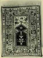 An illustration from The mystery of the oriental rug; the mystery of the rug, the prayer rug, some advice to purchasers of oriental rugs (1914)