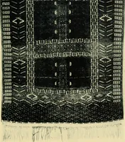 An illustration from The mystery of the oriental rug; the mystery of the rug, the prayer rug, some advice to purchasers of oriental rugs (1914)