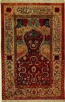 An illustration from The mystery of the oriental rug; the mystery of the rug, the prayer rug, some advice to purchasers of oriental rugs (1914)