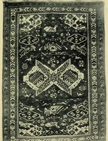 An illustration from The mystery of the oriental rug; the mystery of the rug, the prayer rug, some advice to purchasers of oriental rugs (1914)