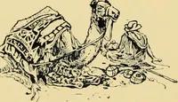 An illustration from The mystery of the oriental rug; the mystery of the rug, the prayer rug, some advice to purchasers of oriental rugs (1914)