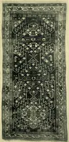 An illustration from The mystery of the oriental rug; the mystery of the rug, the prayer rug, some advice to purchasers of oriental rugs (1914)