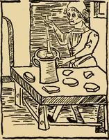 An illustration from The mystery and romance of alchemy and pharmacy (1897)