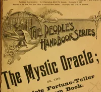 An illustration from The mystic oracle, or, The complete fortune-teller and dream book (1893)