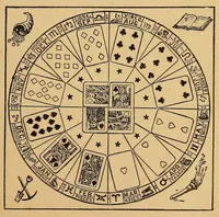 An illustration from The mystic test book; (1893)
