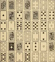 Picture 33 of 162 from The mystic test book; or, The magic of the cards. Giving the mystic meaning of these wonderful and ancient emblems in their relationship to the heavenly bodies, under all conditions; with rules and processes for reading or delineating the emblems (1919), leaf 112