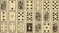 Picture 39 of 162 from The mystic test book; or, The magic of the cards. Giving the mystic meaning of these wonderful and ancient emblems in their relationship to the heavenly bodies, under all conditions; with rules and processes for reading or delineating the emblems (1919), leaf 122