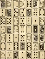 Picture 40 of 162 from The mystic test book; or, The magic of the cards. Giving the mystic meaning of these wonderful and ancient emblems in their relationship to the heavenly bodies, under all conditions; with rules and processes for reading or delineating the emblems (1919), leaf 124