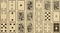 Picture 54 of 162 from The mystic test book; or, The magic of the cards. Giving the mystic meaning of these wonderful and ancient emblems in their relationship to the heavenly bodies, under all conditions; with rules and processes for reading or delineating the emblems (1919), leaf 150