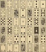 Picture 63 of 162 from The mystic test book; or, The magic of the cards. Giving the mystic meaning of these wonderful and ancient emblems in their relationship to the heavenly bodies, under all conditions; with rules and processes for reading or delineating the emblems (1919), leaf 162