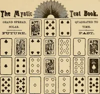 Picture 74 of 162 from The mystic test book; or, The magic of the cards. Giving the mystic meaning of these wonderful and ancient emblems in their relationship to the heavenly bodies, under all conditions; with rules and processes for reading or delineating the emblems (1919), leaf 186