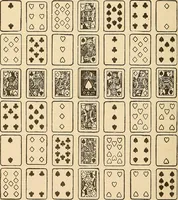 Picture 92 of 162 from The mystic test book; or, The magic of the cards. Giving the mystic meaning of these wonderful and ancient emblems in their relationship to the heavenly bodies, under all conditions; with rules and processes for reading or delineating the emblems (1919), leaf 215