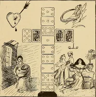 Picture 125 of 162 from The mystic test book; or, The magic of the cards. Giving the mystic meaning of these wonderful and ancient emblems in their relationship to the heavenly bodies, under all conditions; with rules and processes for reading or delineating the emblems (1919), leaf 316