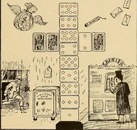 Picture 127 of 162 from The mystic test book; or, The magic of the cards. Giving the mystic meaning of these wonderful and ancient emblems in their relationship to the heavenly bodies, under all conditions; with rules and processes for reading or delineating the emblems (1919), leaf 318