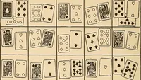 Picture 131 of 162 from The mystic test book; or, The magic of the cards. Giving the mystic meaning of these wonderful and ancient emblems in their relationship to the heavenly bodies, under all conditions; with rules and processes for reading or delineating the emblems (1919), leaf 323