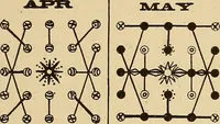 Picture 138 of 162 from The mystic test book; or, The magic of the cards. Giving the mystic meaning of these wonderful and ancient emblems in their relationship to the heavenly bodies, under all conditions; with rules and processes for reading or delineating the emblems (1919), leaf 330