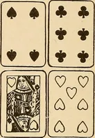 Picture 16 of 162 from The mystic test book; or, The magic of the cards. Giving the mystic meaning of these wonderful and ancient emblems in their relationship to the heavenly bodies, under all conditions; with rules and processes for reading or delineating the emblems (1919), leaf 69