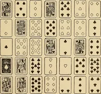 Picture 19 of 162 from The mystic test book; or, The magic of the cards. Giving the mystic meaning of these wonderful and ancient emblems in their relationship to the heavenly bodies, under all conditions; with rules and processes for reading or delineating the emblems (1919), leaf 82