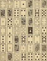 Picture 21 of 162 from The mystic test book; or, The magic of the cards. Giving the mystic meaning of these wonderful and ancient emblems in their relationship to the heavenly bodies, under all conditions; with rules and processes for reading or delineating the emblems (1919), leaf 86