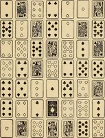 Picture 23 of 162 from The mystic test book; or, The magic of the cards. Giving the mystic meaning of these wonderful and ancient emblems in their relationship to the heavenly bodies, under all conditions; with rules and processes for reading or delineating the emblems (1919), leaf 92
