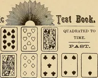 An illustration from The mystic test book; or, The magic of the cards. Giving the mystic meaning of these wonderful and ancient emblems in their relationship to the heavenly bodies, under all conditions; with rules and processes for reading or delineating the emblems (1919)