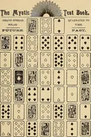Picture 27 of 162 from The mystic test book; or, The magic of the cards. Giving the mystic meaning of these wonderful and ancient emblems in their relationship to the heavenly bodies, under all conditions; with rules and processes for reading or delineating the emblems (1919), leaf 98