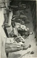 An illustration from My story of the war : a woman's narrative of four years personal experience as nurse in the Union Army : and in relief work at home, in hospitals, camps, and at the front, during the war of the rebellion : with anecdotes, pathetic incidents, and thrilling reminiscences portraying the lights and shadows of hospital life and the sanitary services of the war (1890)