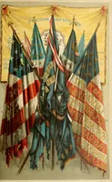 An illustration from My story of the war : a woman's narrative of four years personal experience as nurse in the Union Army : and in relief work at home, in hospitals, camps, and at the front, during the war of the rebellion : with anecdotes, pathetic incidents, and thrilling reminiscences portraying the lights and shadows of hospital life and the sanitary services of the war (1890)