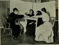 An illustration from Mystrious psychic forces; an account of the author's invesigations in psychical research, together with those of other European savants (1907)