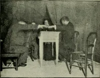 An illustration from Mystrious psychic forces; an account of the author's invesigations in psychical research, together with those of other European savants (1907)
