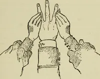 An illustration from Mystrious psychic forces; an account of the author's invesigations in psychical research, together with those of other European savants (1907)
