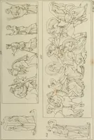 Picture 59 of 223 from Mythologische Gallerie; eine Sammlung von mehr als 750 antiken Denkmälern, Statuen, geschnittenen Steinen, Münzen und Gemälden, auf den 191 Original-Kupferblättern der französischen Ausg (1848), leaf 118