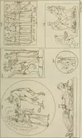 An illustration from Mythologische Gallerie; eine Sammlung von mehr als 750 antiken Denkmälern, Statuen, geschnittenen Steinen, Münzen und Gemälden, auf den 191 Original-Kupferblättern der französischen Ausg (1848)