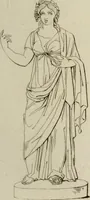 Picture 67 of 223 from Mythologische Gallerie; eine Sammlung von mehr als 750 antiken Denkmälern, Statuen, geschnittenen Steinen, Münzen und Gemälden, auf den 191 Original-Kupferblättern der französischen Ausg (1848), leaf 130