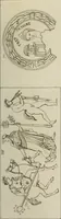 An illustration from Mythologische Gallerie; eine Sammlung von mehr als 750 antiken Denkmälern, Statuen, geschnittenen Steinen, Münzen und Gemälden, auf den 191 Original-Kupferblättern der französischen Ausg (1848)