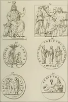 Picture 107 of 223 from Mythologische Gallerie; eine Sammlung von mehr als 750 antiken Denkmälern, Statuen, geschnittenen Steinen, Münzen und Gemälden, auf den 191 Original-Kupferblättern der französischen Ausg (1848), leaf 186