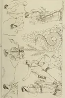 Picture 117 of 223 from Mythologische Gallerie; eine Sammlung von mehr als 750 antiken Denkmälern, Statuen, geschnittenen Steinen, Münzen und Gemälden, auf den 191 Original-Kupferblättern der französischen Ausg (1848), leaf 206
