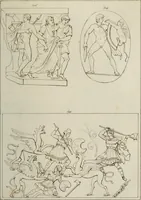 Picture 163 of 223 from Mythologische Gallerie; eine Sammlung von mehr als 750 antiken Denkmälern, Statuen, geschnittenen Steinen, Münzen und Gemälden, auf den 191 Original-Kupferblättern der französischen Ausg (1848), leaf 290