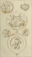 Picture 9 of 223 from Mythologische Gallerie; eine Sammlung von mehr als 750 antiken Denkmälern, Statuen, geschnittenen Steinen, Münzen und Gemälden, auf den 191 Original-Kupferblättern der französischen Ausg (1848), leaf 30