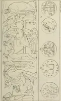Picture 172 of 223 from Mythologische Gallerie; eine Sammlung von mehr als 750 antiken Denkmälern, Statuen, geschnittenen Steinen, Münzen und Gemälden, auf den 191 Original-Kupferblättern der französischen Ausg (1848), leaf 306