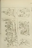 An illustration from Mythologische Gallerie; eine Sammlung von mehr als 750 antiken Denkmälern, Statuen, geschnittenen Steinen, Münzen und Gemälden, auf den 191 Original-Kupferblättern der französischen Ausg (1848)