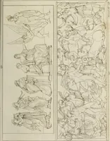 An illustration from Mythologische Gallerie; eine Sammlung von mehr als 750 antiken Denkmälern, Statuen, geschnittenen Steinen, Münzen und Gemälden, auf den 191 Original-Kupferblättern der französischen Ausg (1848)