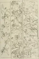 Picture 196 of 223 from Mythologische Gallerie; eine Sammlung von mehr als 750 antiken Denkmälern, Statuen, geschnittenen Steinen, Münzen und Gemälden, auf den 191 Original-Kupferblättern der französischen Ausg (1848), leaf 348