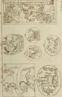 An illustration from Mythologische Gallerie; eine Sammlung von mehr als 750 antiken Denkmälern, Statuen, geschnittenen Steinen, Münzen und Gemälden, auf den 191 Original-Kupferblättern der französischen Ausg (1848)